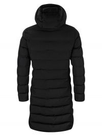 Lange Winterjacke Damen Schwarz